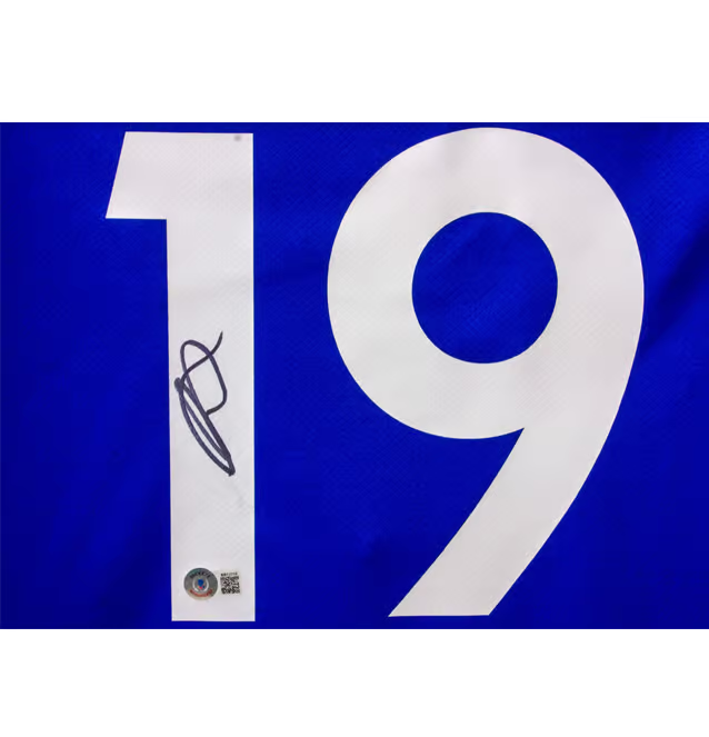 Mason Mount Signed Chelsea FC Home Soccer Jersey #19 with Beckett COA